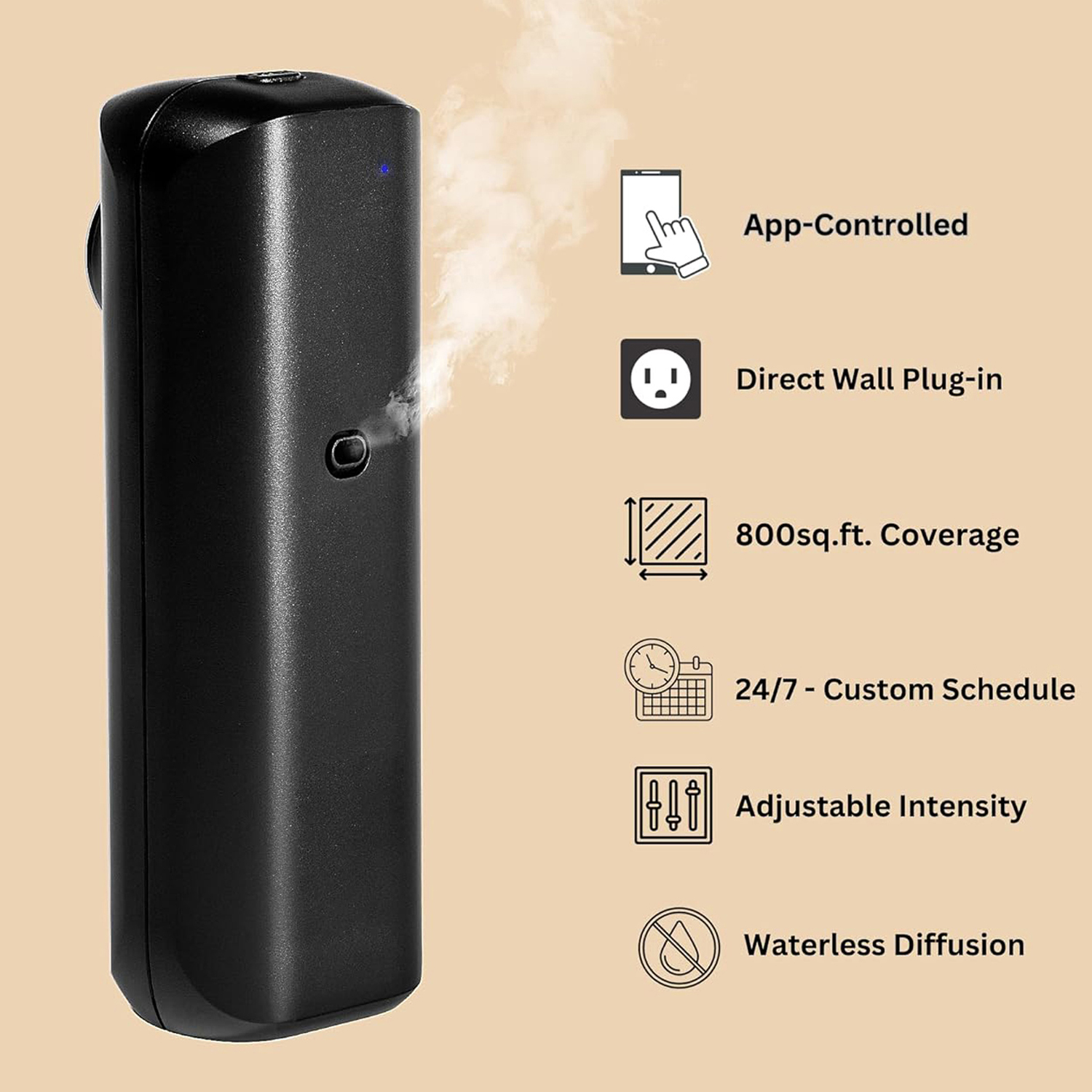 Home Fragrance Verbena - Fragrance Diffuser Toilet Automatic Air Freshener
