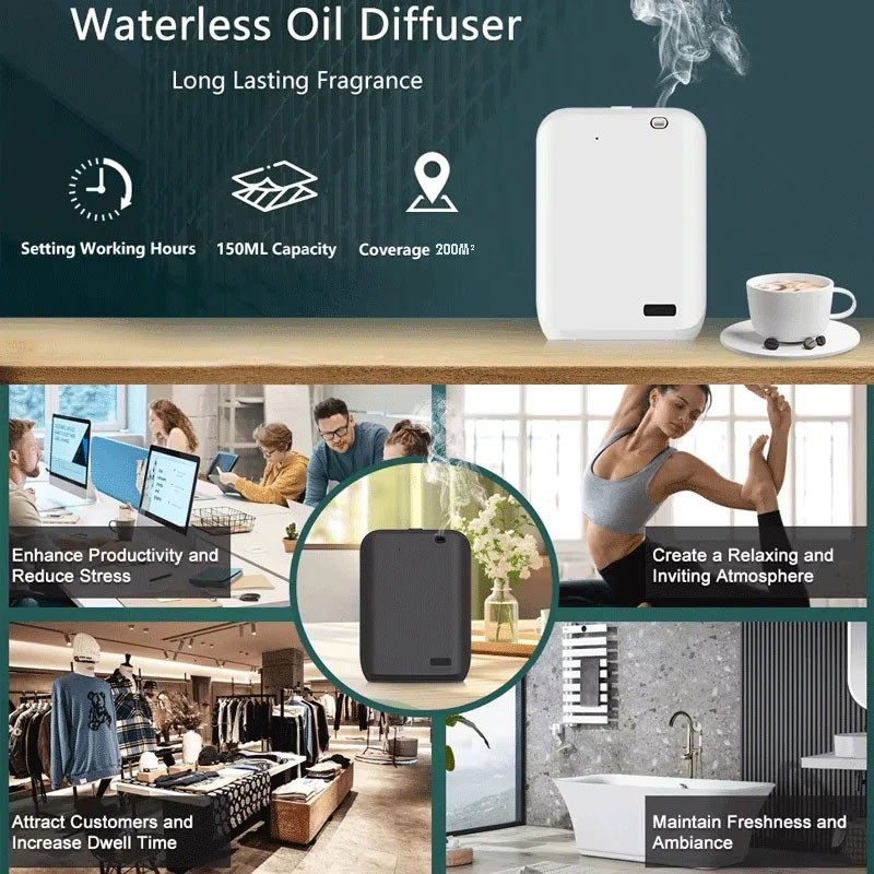 Smart Scent Air Machine for Ho - Home Fragrance Diffuser Electric review and price
