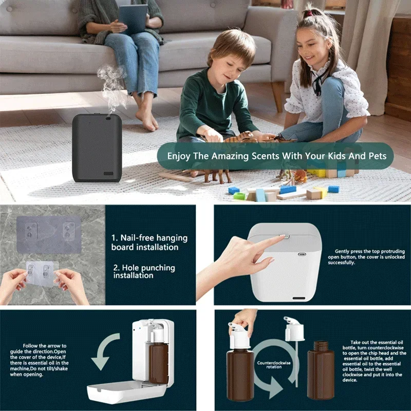 Smart Scent Air Machine for Ho - Home Fragrance Diffuser Electric review and price