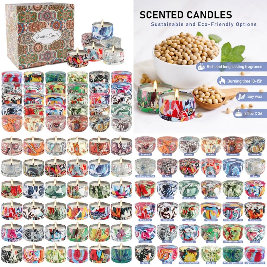 Scented Candles Set for Home,  - Home Fragrance Best review and price
