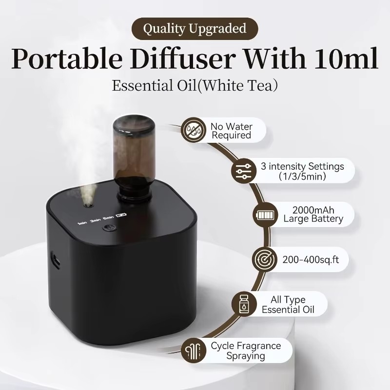 USB Rechargeable Waterless Aro - Home Fragrance Diffuser Electric review and price