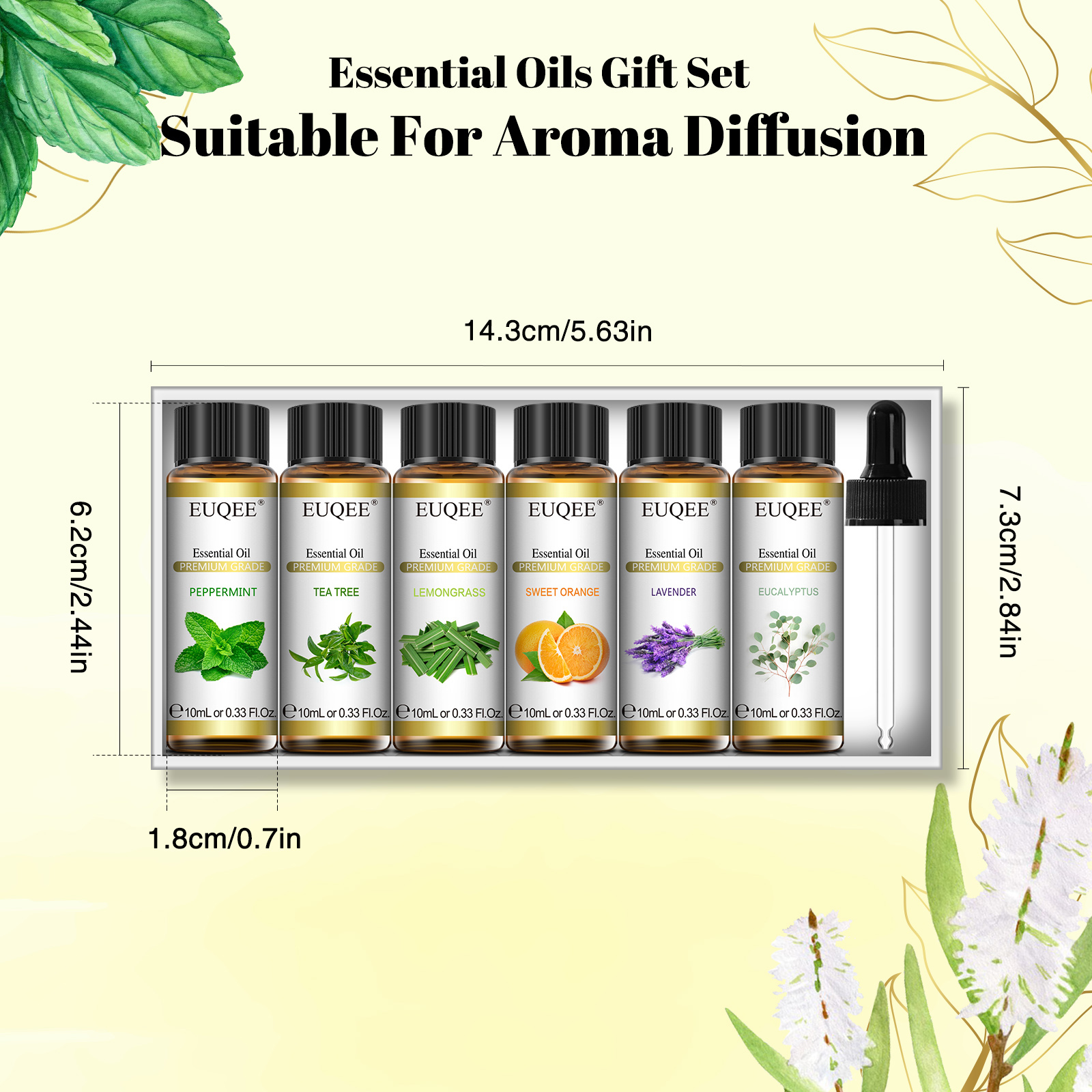 EUQEE Lavender Eucalyptus Pepp - Home Fragrance Lemongrass review and price