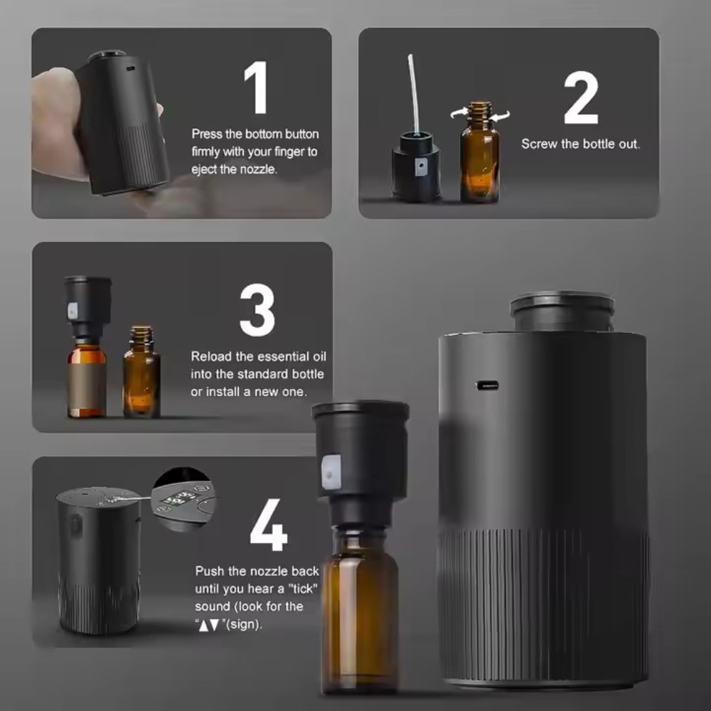 Portable Essential Oil Diffuse - Home Fragrance System review and price